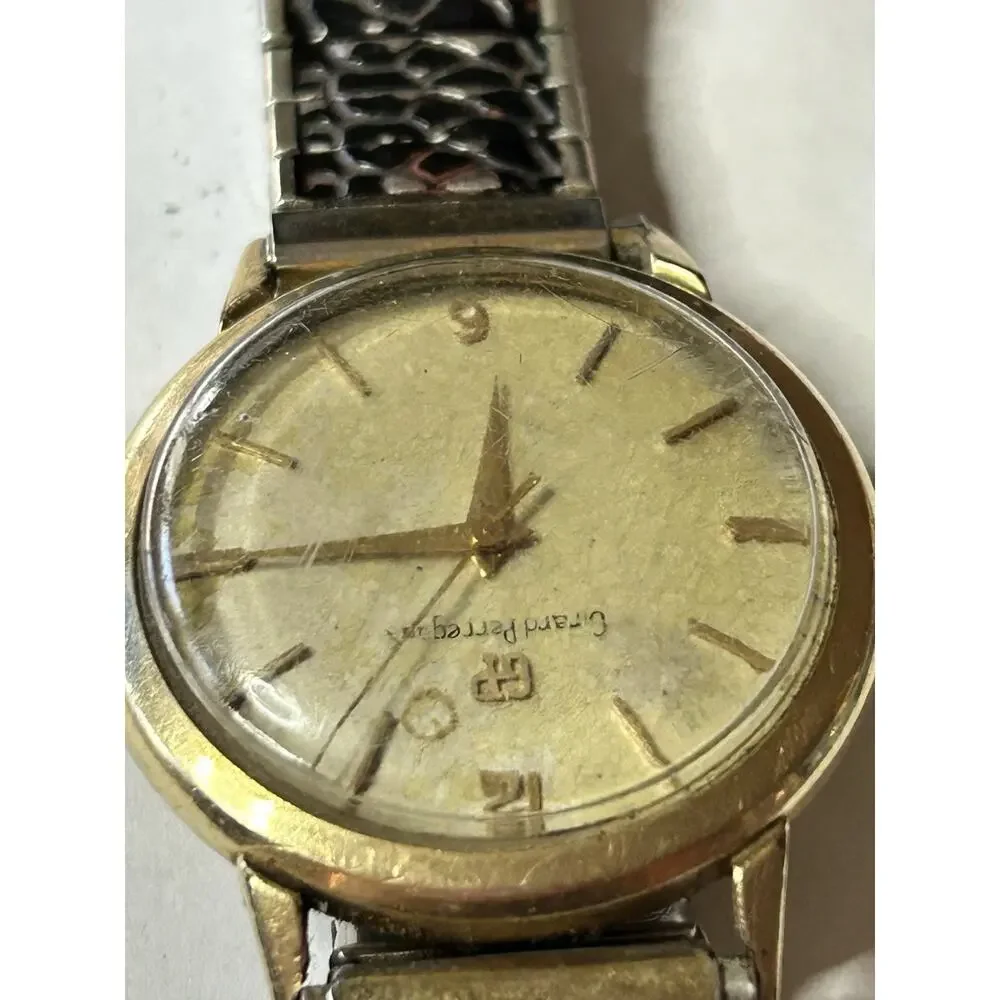 Girard-Perregaux Gyromatic Ref 8371615 - Rare Bausch & Co Retailer Dial - 1960s